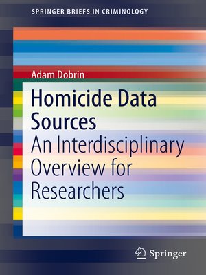 cover image of Homicide Data Sources